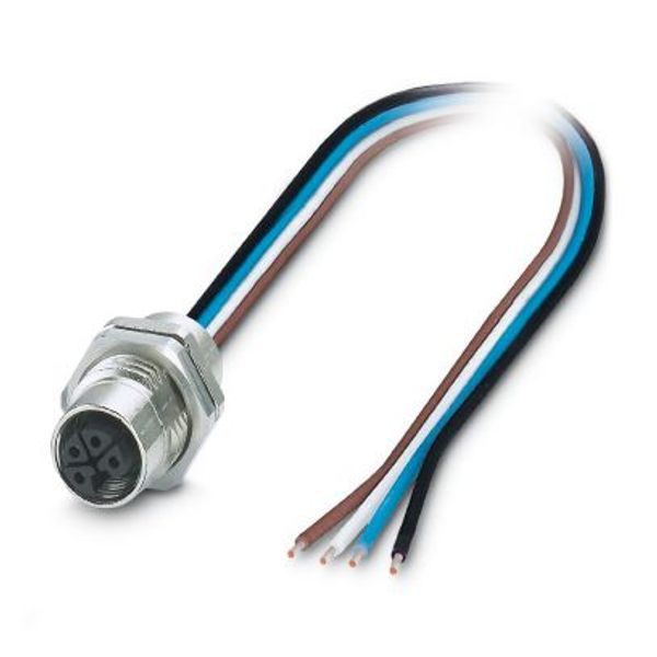SACC-DSI-M12FSL4CONM16/0,2-1,5 - Device connector, rear mounting image 2