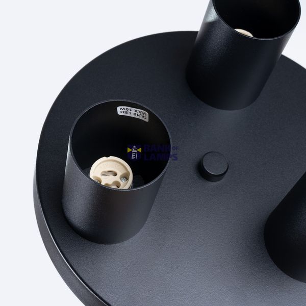 CEILING LAMP LAGOS 3P BLACK 3XGU10 image 9