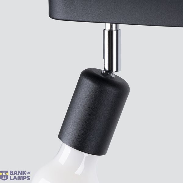 CEILING LAMP FORNES 2 BLACK E27 2X60 IP20 image 9