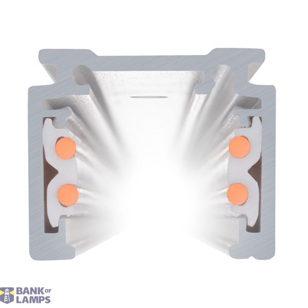 3m mounting track, 48V TRACK, white, DALI image 4