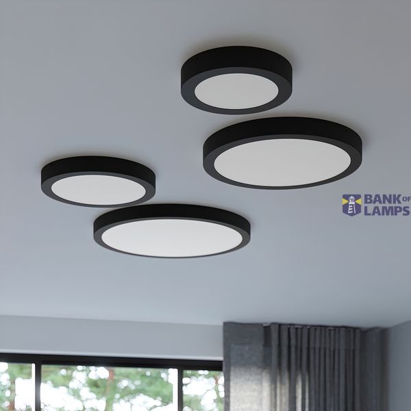 Ceiling lamp ONYX 40 black LED 3000K image 9