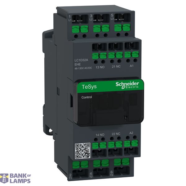CTR Deca 32A 3P 48-130V AC/DC Snap-in image 1