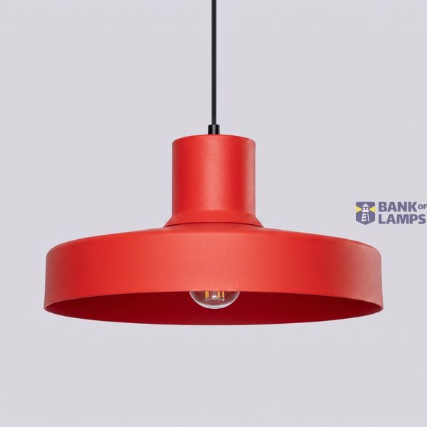 Pendant lamp BILO red image 5