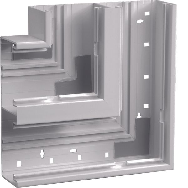 Flat angle of base profile for BR 68x210mm lid 2x80mm in light grey image 1