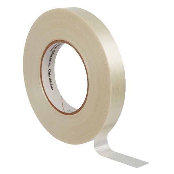 3M™ Filament Reinforced Electrical Tape 45, Clear, 19mm x 20m, 20 Roll image 10
