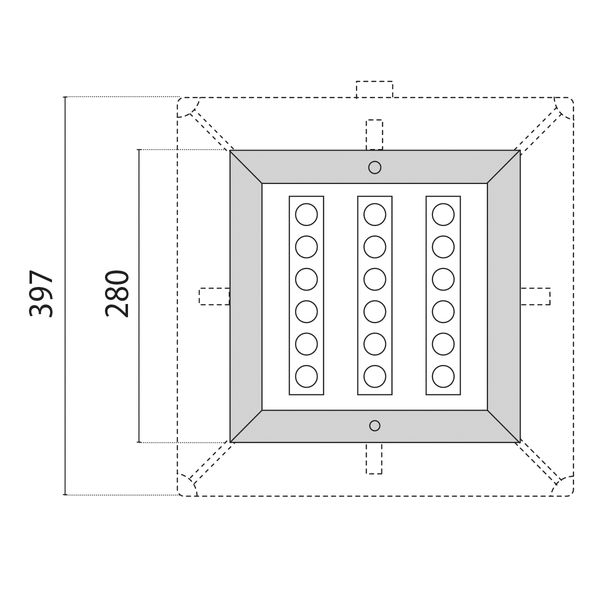 STEEL SQUARE 2818LED 20W NB 8Â° 3000K image 8