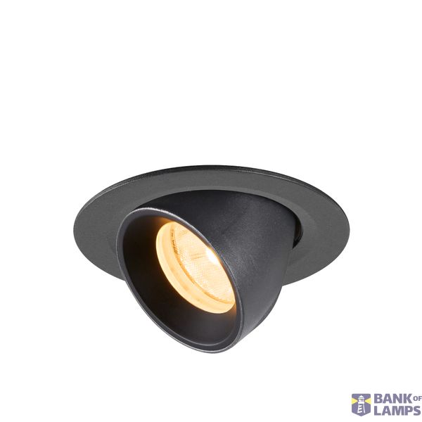 NUMINOS© GIMBLE XS, recessed CL 3000K, 20ø, IP20, round bl image 1