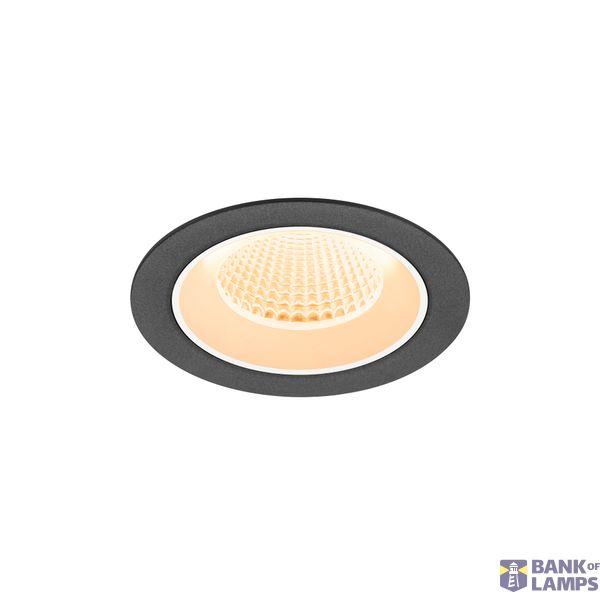NUMINOS© M recessed ceiling light 2700K 40ø IP20 round bl/wh image 1