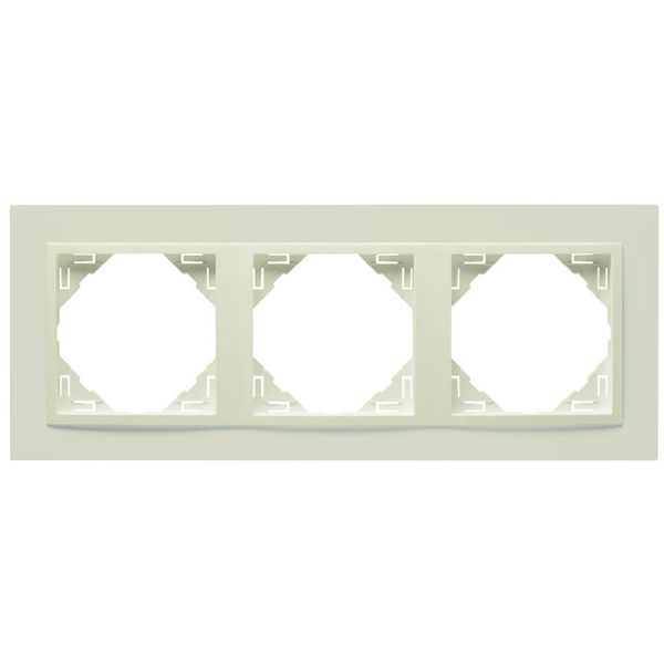 TRIPLE FRAME IVORY/IVORY image 2