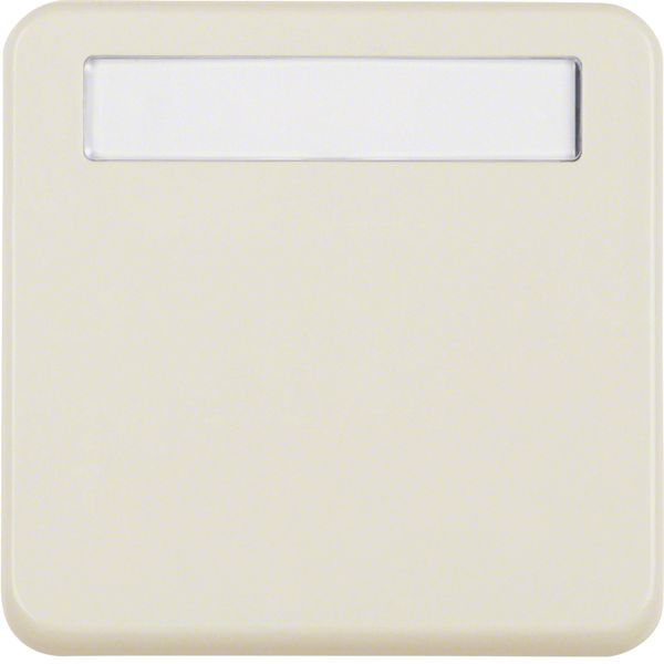 Interm. ring hinged cover, lab. field, splash-prot. flush-mtd IP44, wh image 3