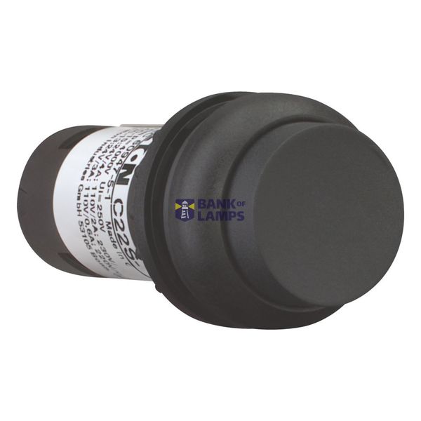 Pushbutton, high, momentary, 1 N/O, 1 N/C, black, Screw connection, Be image 11