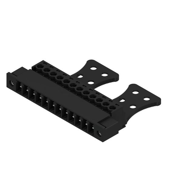PCB plug-in connector, male plug, 3.81 mm, Number of poles: 12, 180°, Clamping yoke connection, Clamping range, max. : 1.5 mm², Box image 2
