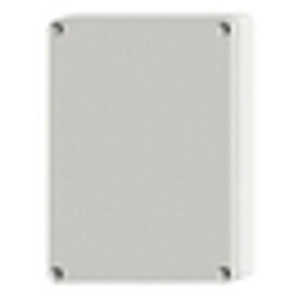Enclosure ABS, grey cover, 201x163x98 mm, RAL7035 image 2