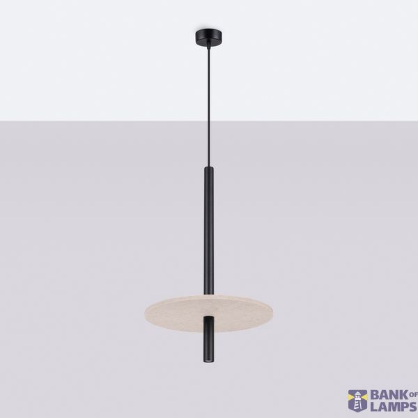 Pendant lamp FELTRO 1 black/beige image 6