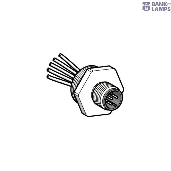 Cable Jumper straight M12 8-pin Male, straight M12 8-pin Female, PUR c image 18