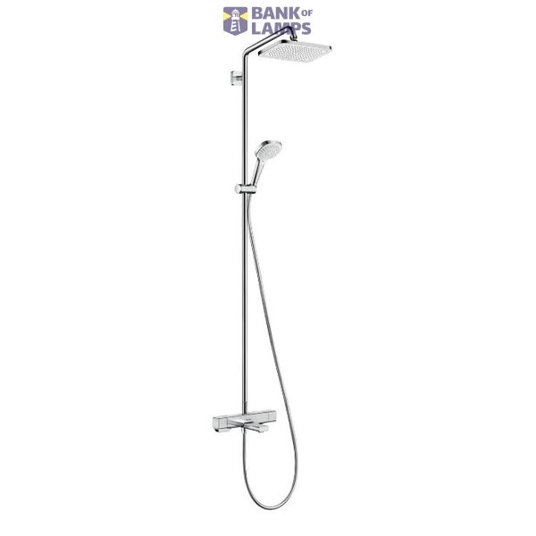 Croma E 280 1jet shower system with bath thermostat, chrome image 1