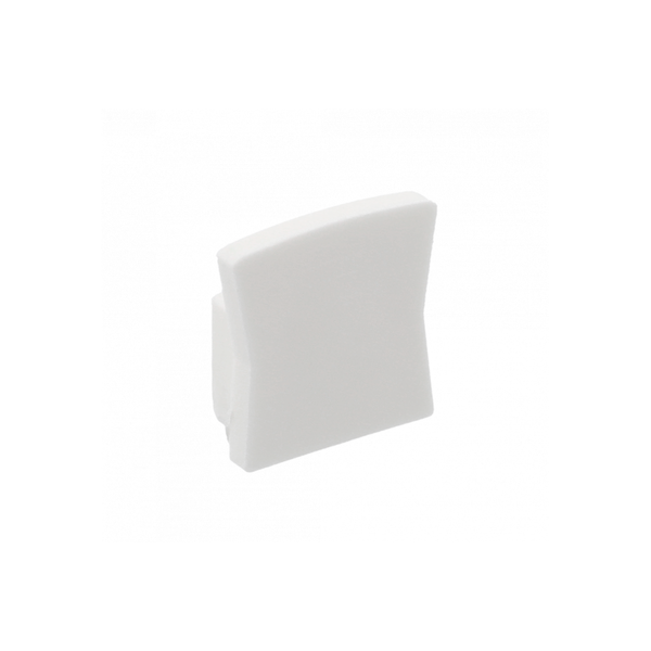 Plug for profile PA-GLAXMNKW-AL, (set of 10 pcs.), white image 1