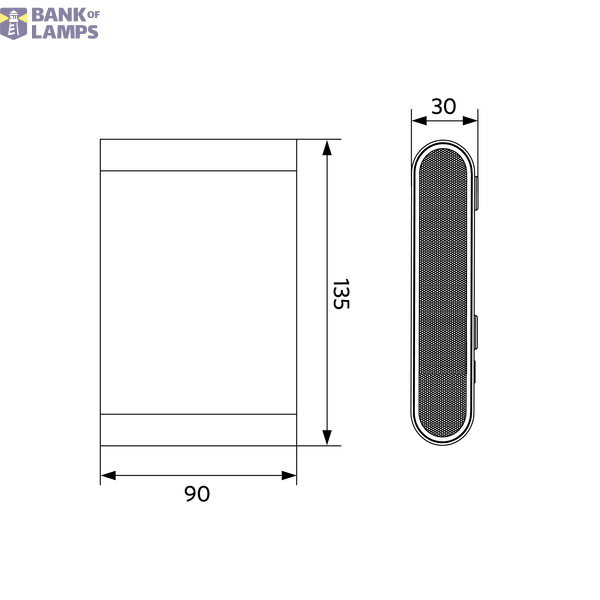 LEDWall-Lucia-E Re135-6W-830-WH image 4