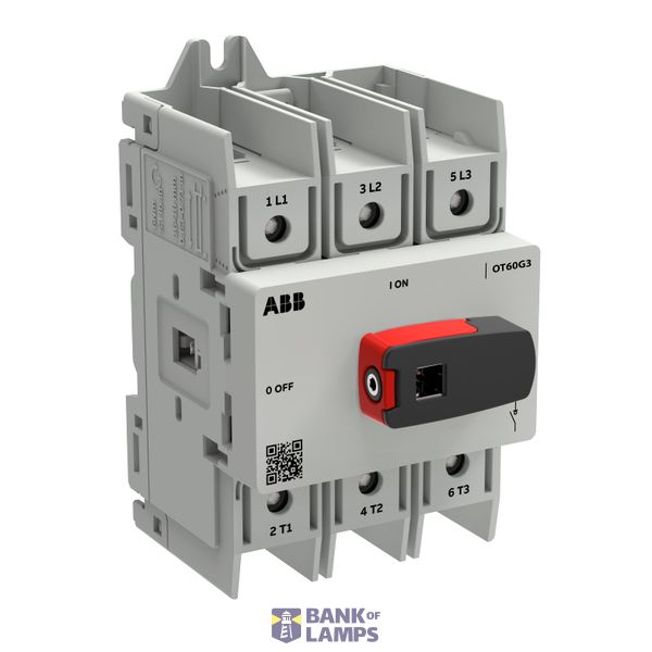 OT60G3-3BS/32 SWITCH-DISCONNECTOR 3P, 63A image 1