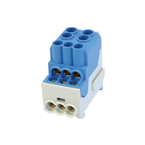 SDB 100 Distribution block Al/Cu 80010 SIMBLOCK blue image 1