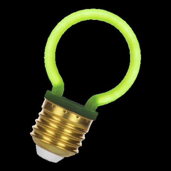 Neon LED G45 E27 2W Green image 2