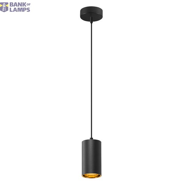 ASTO TUBE, pendant light, GU10, pendant length 250 cm, 1x max. 10 W, black image 4