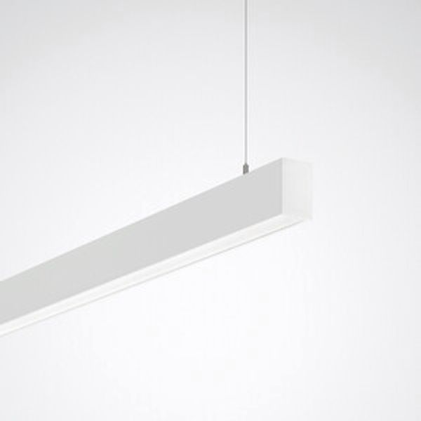 Suspended luminaires Finea HI LED direct & indirect Prisms White rectangular ETDD Wide reduced glare UGR19 (W19) IK03 3 SDCM 9002154750 image 1