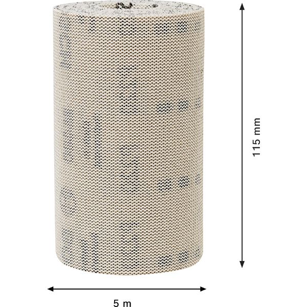 EXPERT M48 Sanding Net Roll 115 mm, 5 m, G 22 image 2
