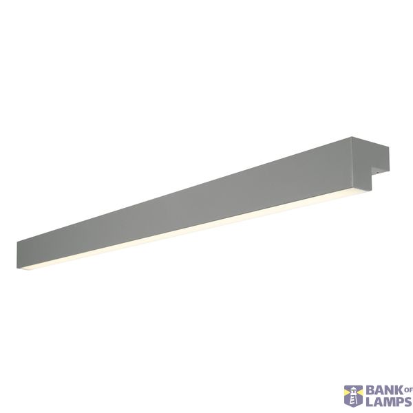 L-LINE 120 LED, IP44, 3000K, 1650lm, mouse grey image 1