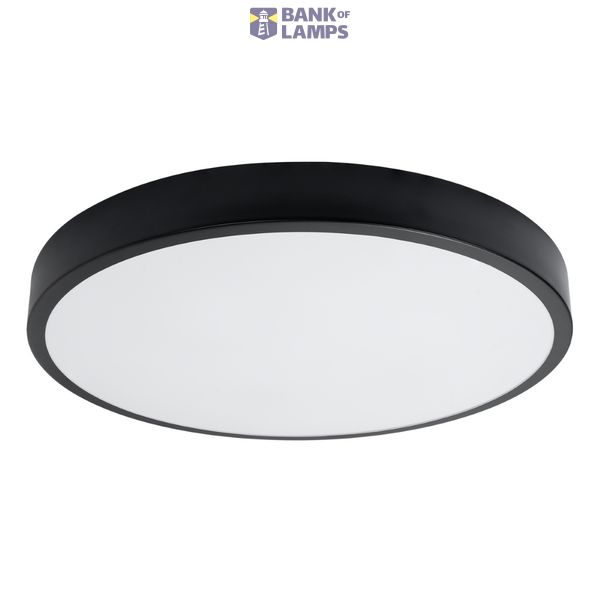 Ceiling lamp ONYX 60 black LED 3000K image 2
