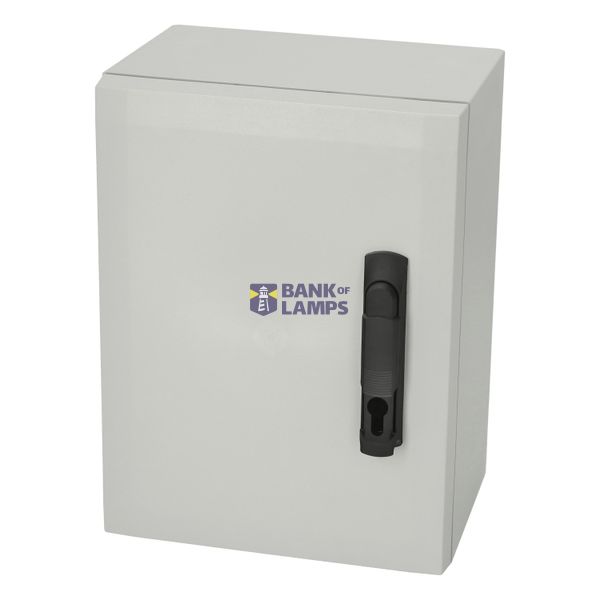 Polycarbonate enclosure, 400x300x210mm, fitted with Mounting plate image 5