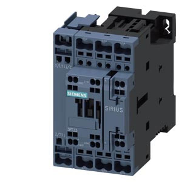 Contactor, AC-1, 40 A/400 V/40 °C, S0, 4-pole, 125 V DC, 1 NO+1 NC image 1