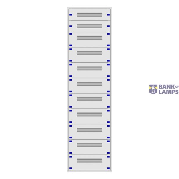 Distribution board insert KVN 60mm, 2-42K, 11-rows image 1