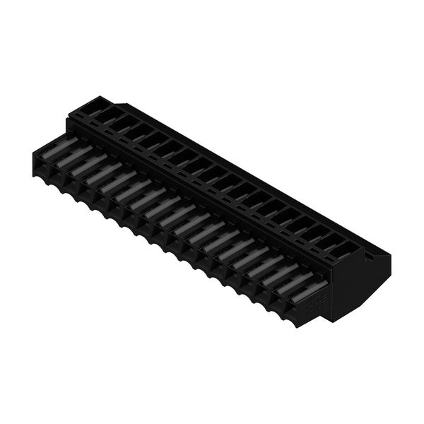 PCB plug-in connector, female plug, 3.50 mm, Number of poles: 18, 90°, Clamping yoke connection, Clamping range, max. : 1.5 mm², Box image 2