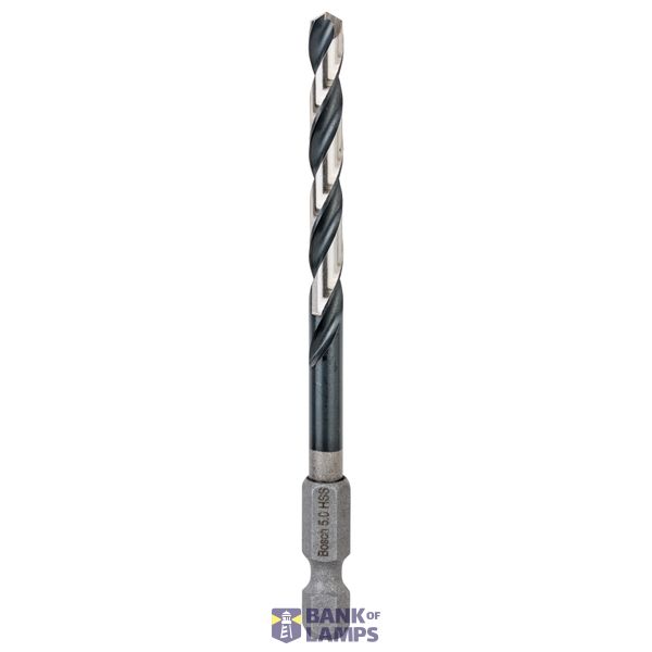 HSS Hex-Shank Twist Drill Bit 5.0mm 5 x 52 x 91 mm 1 pcs. image 1