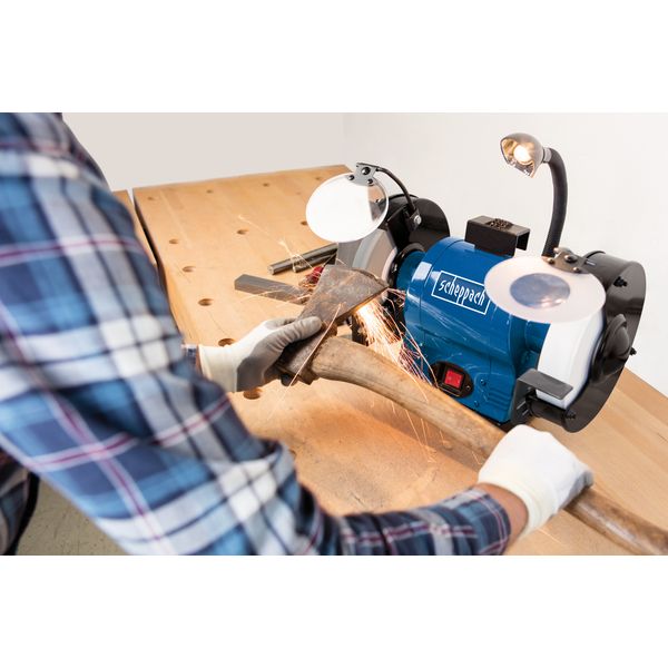 Scheppach Double Grinding Machine 8 BG200AL image 6