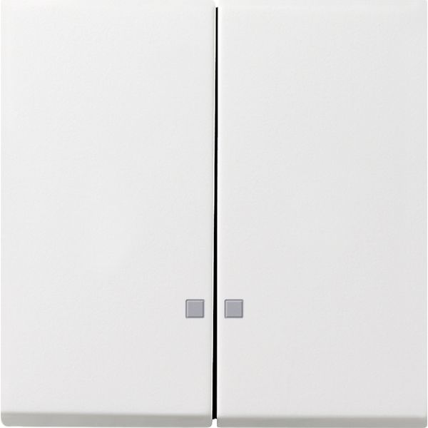 rocker 2-g ctrl.win. Gira F100 p.white image 1