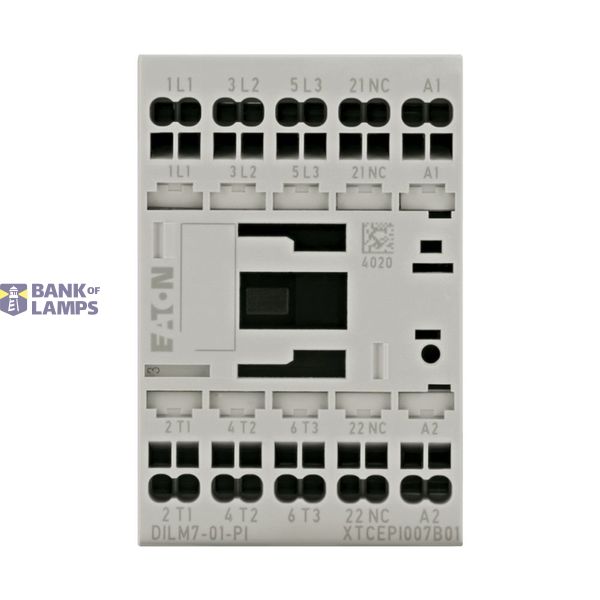 Contactor, 3 pole, 380 V 400 V 3 kW, 1 N/C, 60 V DC, DC operation, Pus image 4