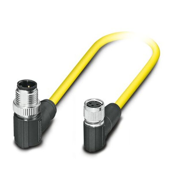 SAC-3P-M12MR/ 0,5-542/M8FRSHBK - Sensor/actuator cable image 1