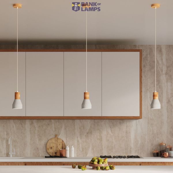 QUBIC HANGING LAMP GREY E27 1X60W IP20 image 4