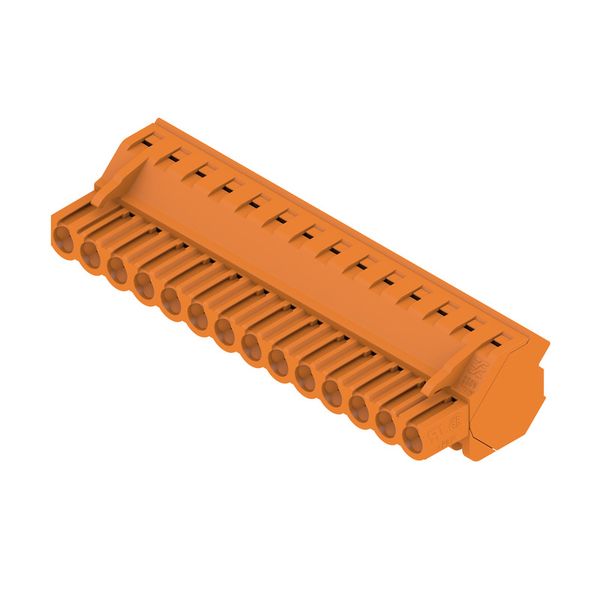 PCB plug-in connector, female plug, 5.08 mm, Number of poles: 14, 225°, Clamping yoke connection, Clamping range, max. : 4 mm², Box image 4