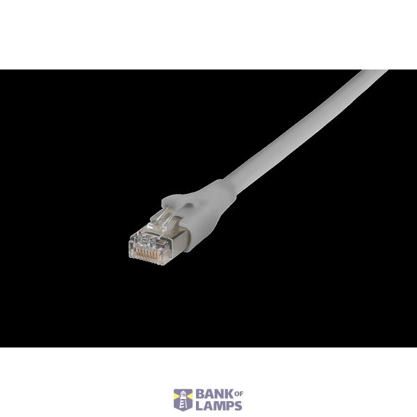 Patch cord Cat.6A AWG 27, 9.0 m gray, cULus image 2