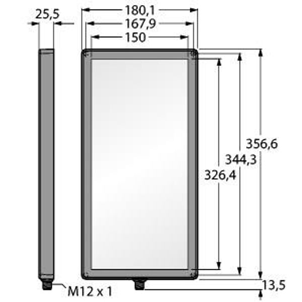 Vision System Backlight   LEDIB300X150PW2-XQ image 1