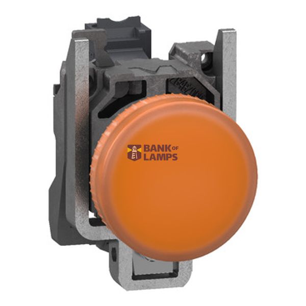 P.light metal orange LED lens Push-in image 1