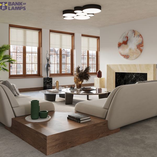 HANGING LAMP ARENA 45 BLACK E27 3X60W IP20 image 8