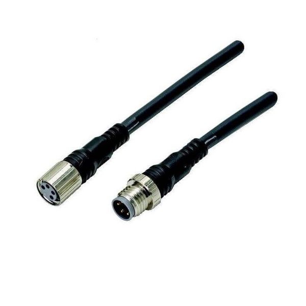 Cable with connectors on both cable ends, M8 straight socket (female), XS3W0003M image 3