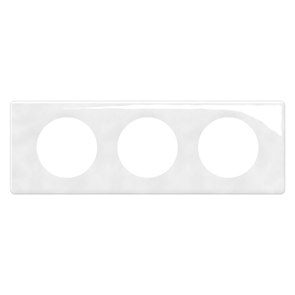 PLATE 3 GANG LIMOGES PORCELAIN image 7