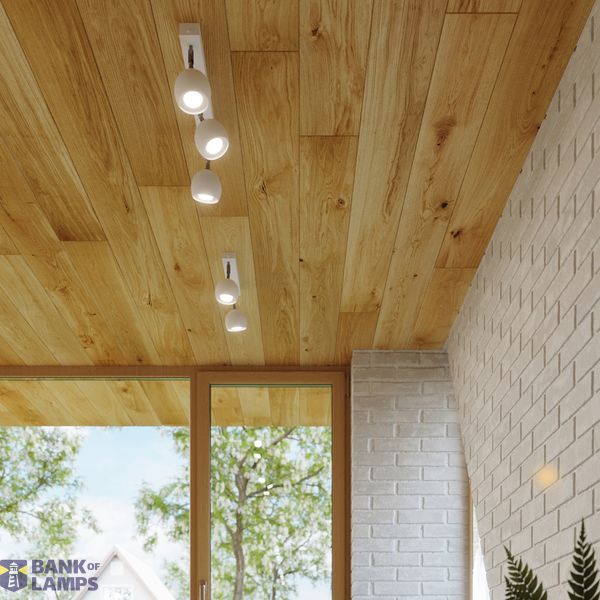 CEILING LAMP OCULARE 6L WHITE GU10 6X40W IP20 image 5