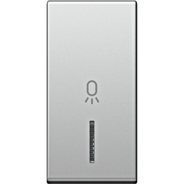 Cover with lens and light icon 1M, silver image 1