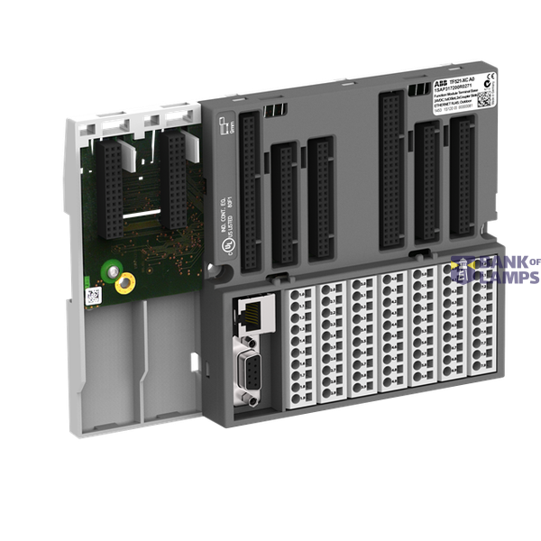 TF521-XC:AC500,Function module carrier,1xIO, 2x coupler slots, ETHERNET,24VDC, image 1